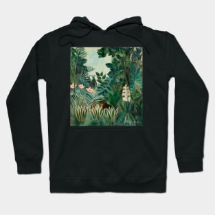 Henri Rousseau The Equatorial Jungle Hoodie